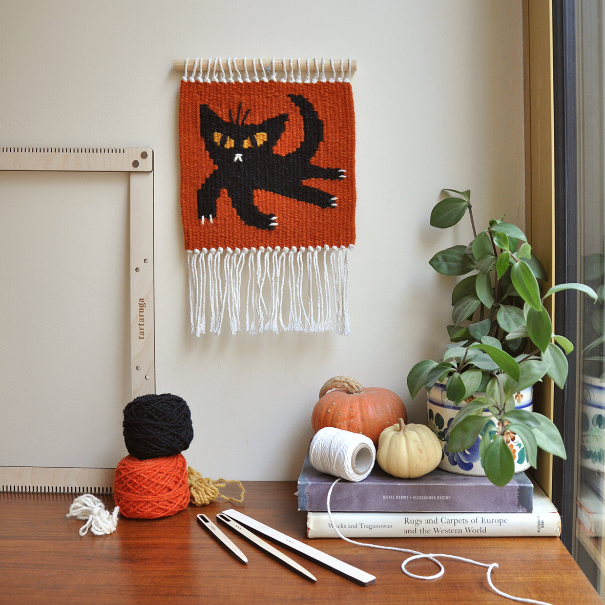 Zestaw do tkania makatek – kilim KOTEK DIY image 4