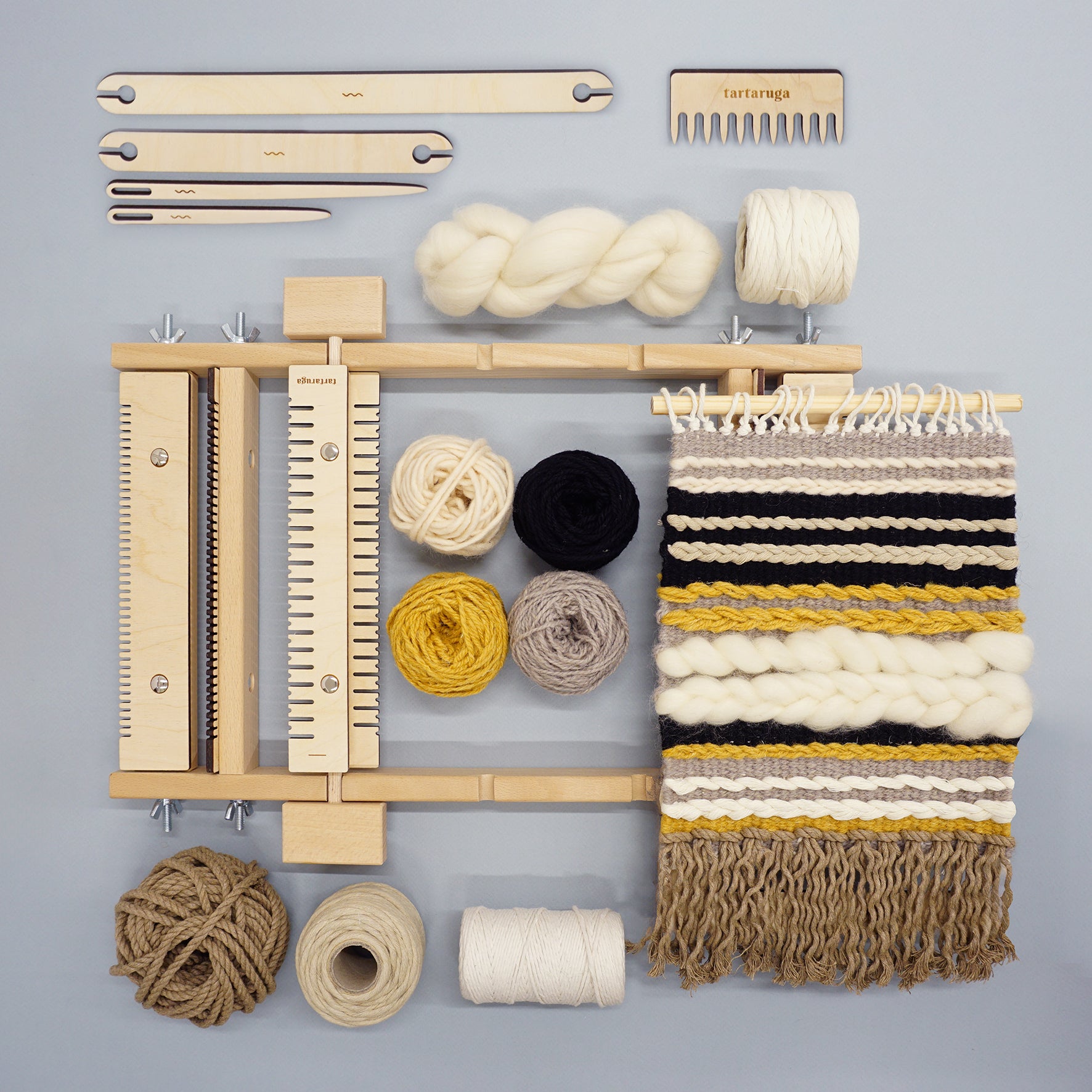 Zestaw do tkania makatek – STRUKTURY DIY