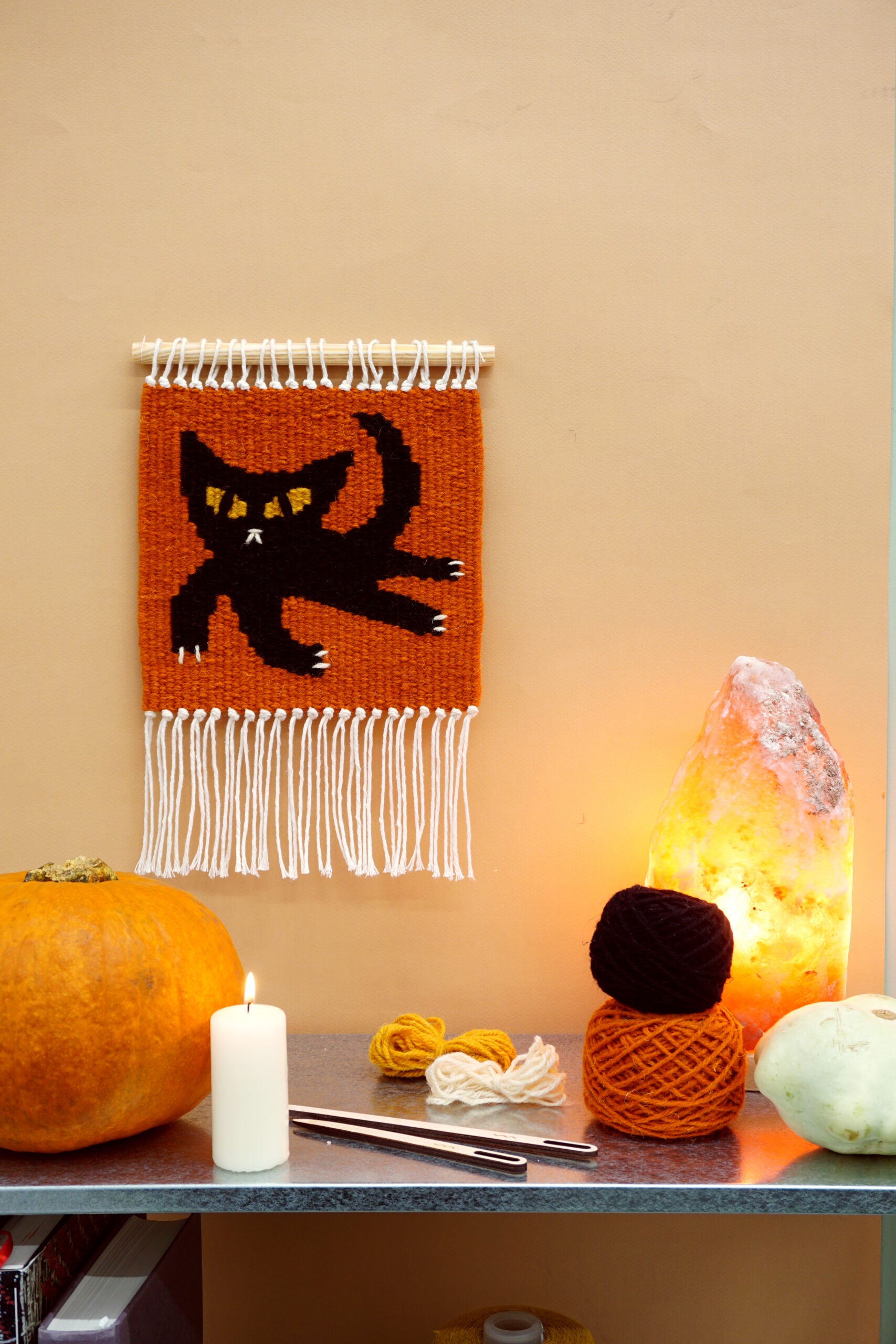 Zestaw do tkania makatek – kilim KOTEK DIY image 3