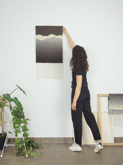 Kilim wełniany GÓRY - NOC image 1