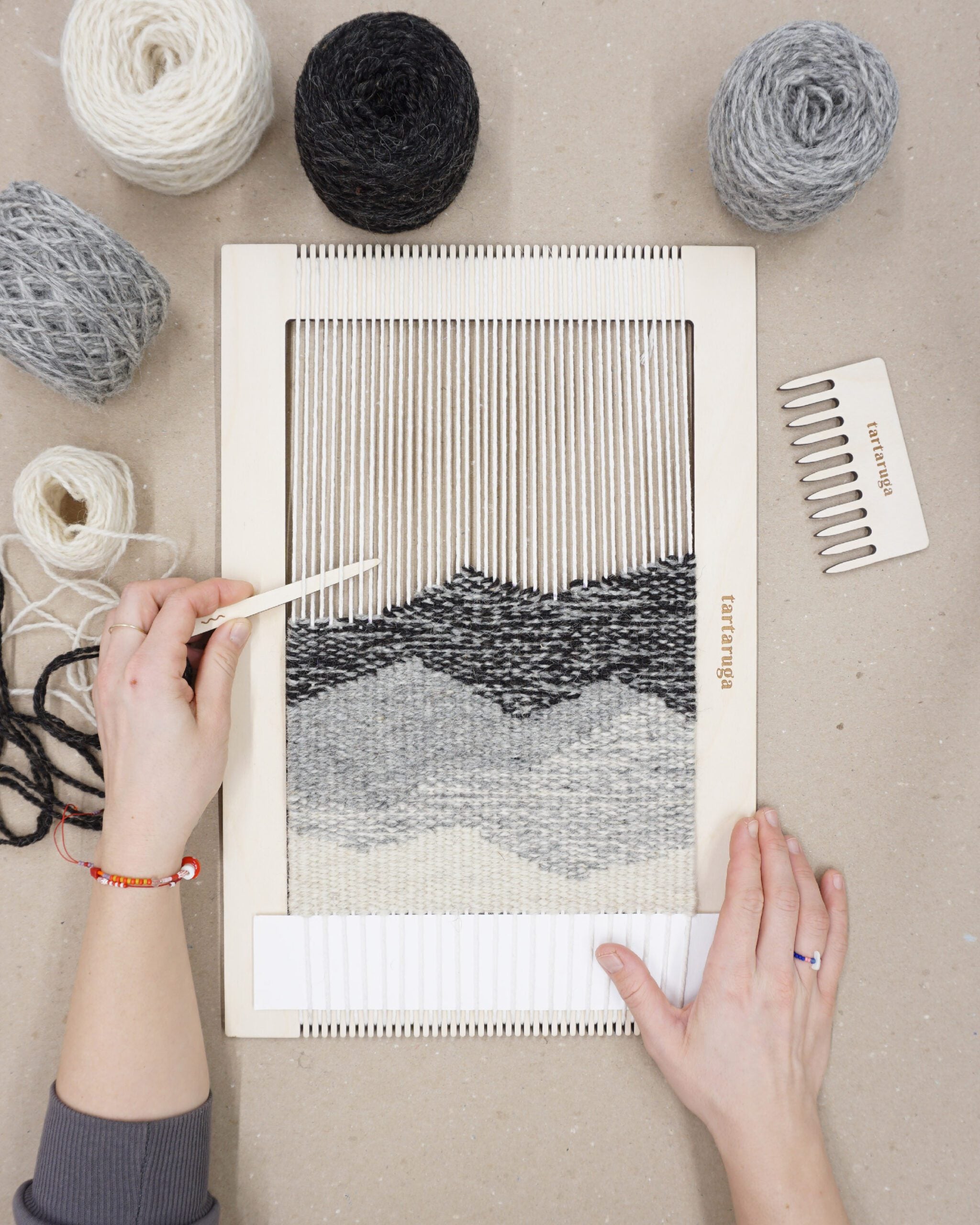 Zestaw do tkania makatek - kilim GÓRY DIY image 2