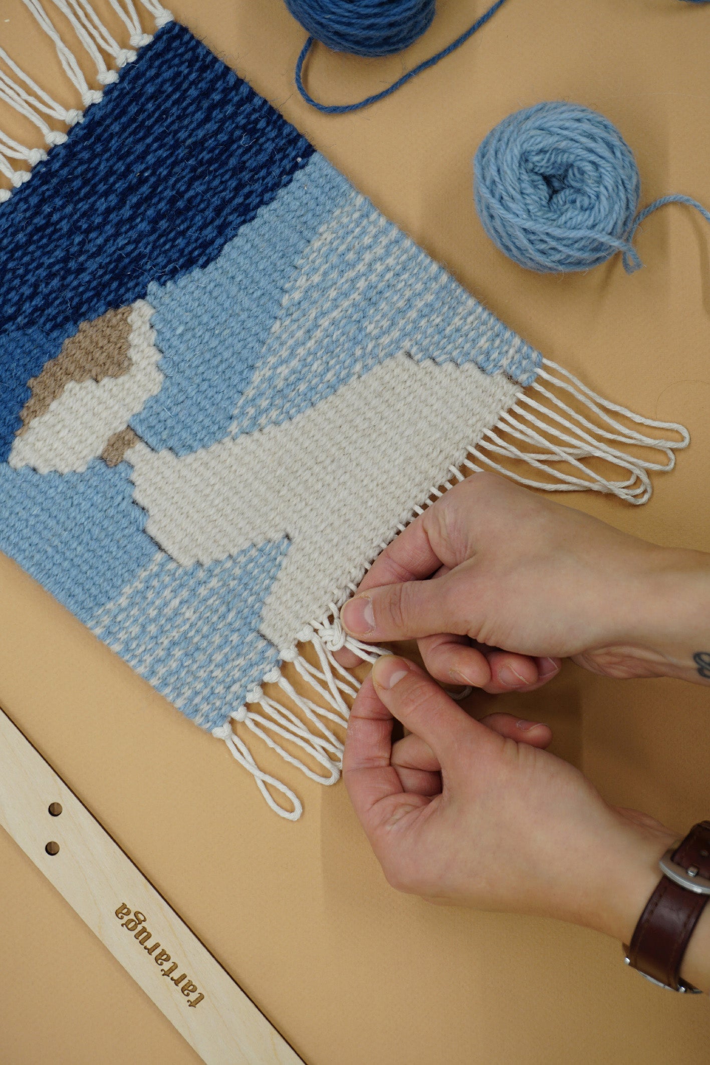Zestaw do tkania makatek – kilim DOMEK W GÓRACH DIY image 4