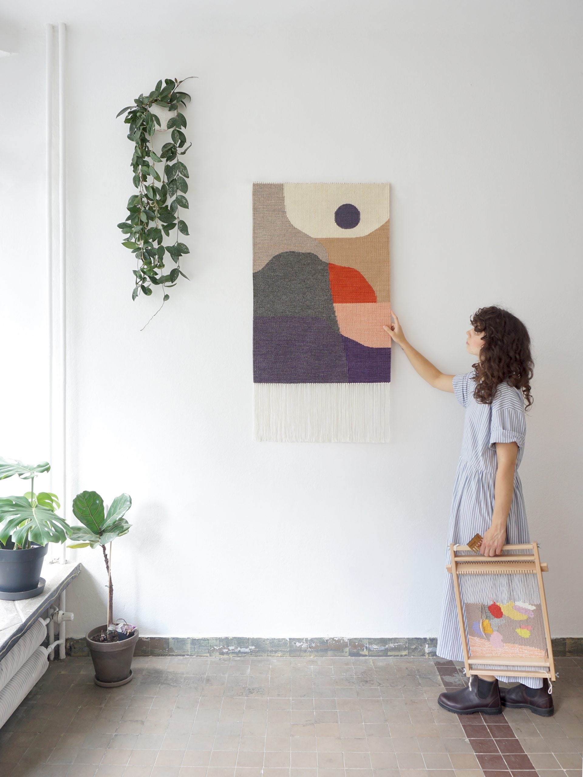 Kilim wełniany SŁOŃCE nr 89 image 1