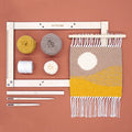 Zestaw do tkania makatek - kilim SŁOŃCE DIY image 0
